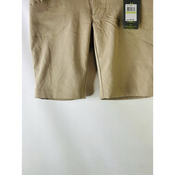 New Under Armour Womens 4 Spell Out Polyester Bermuda Shorts - Picture 2 of 10